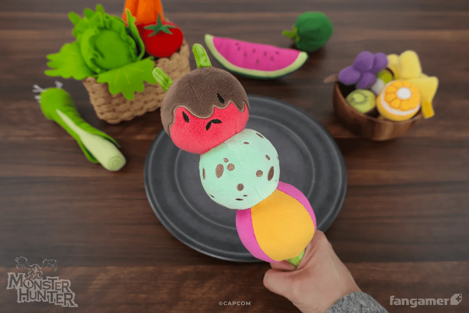 Fangamer Monster Hunter Bunny Dango Plüschfigur 28 cm
