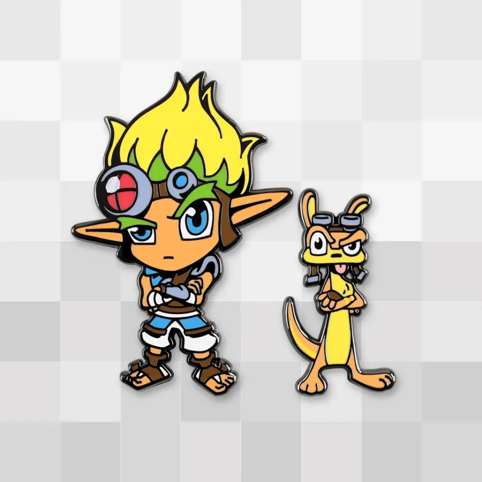 Fangamer Jak and Daxter Pin Set 2-teilig Hart-Emaille
