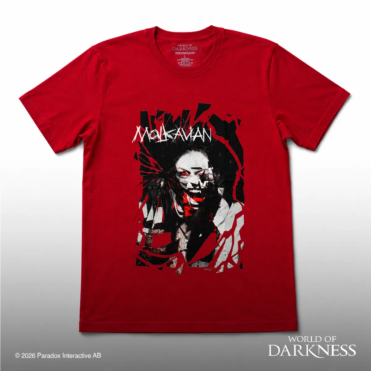 White Wolf Madness Is Clarity T-Shirt Baumwolle