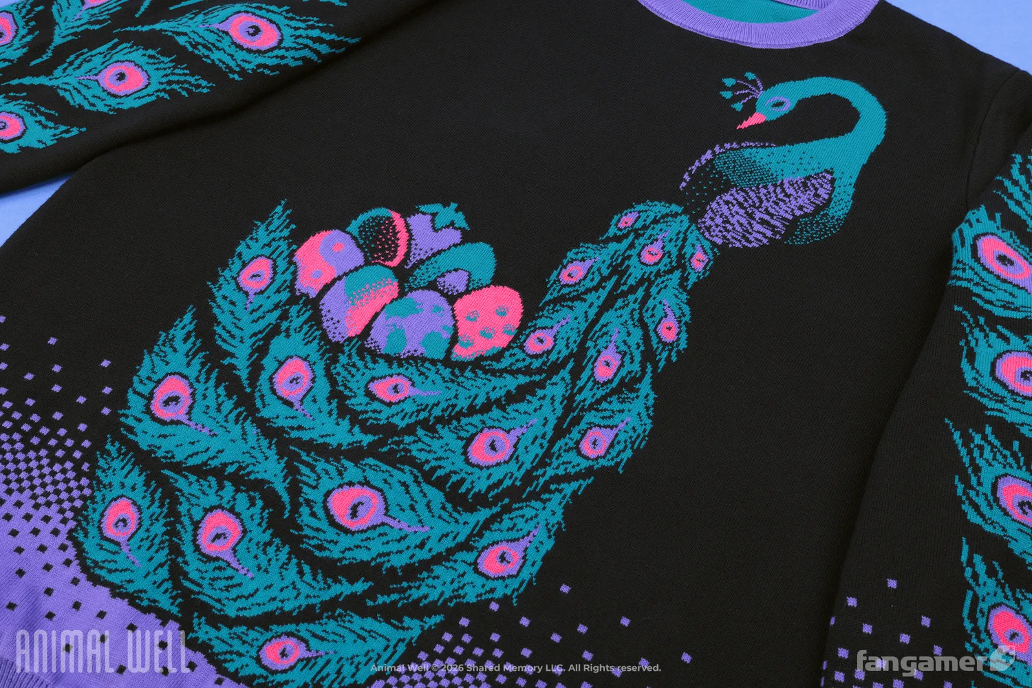 Fangamer Animal Well Peacock's Treasure Strickpullover