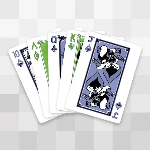 Fangamer Deltarune Spielkarten Deck 56 Karten