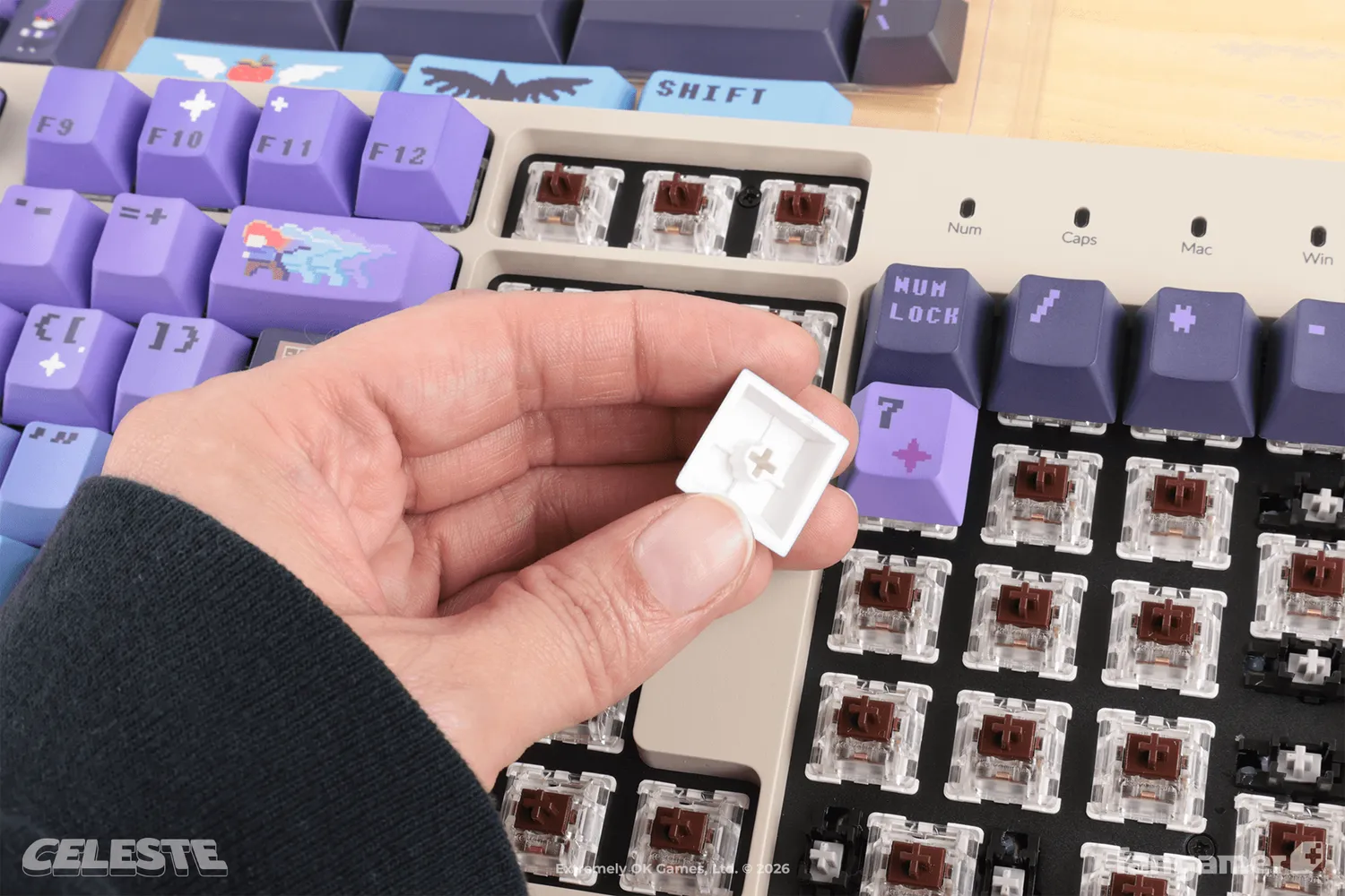 Fangamer Celeste Keycap Set Tastenkappen PBT