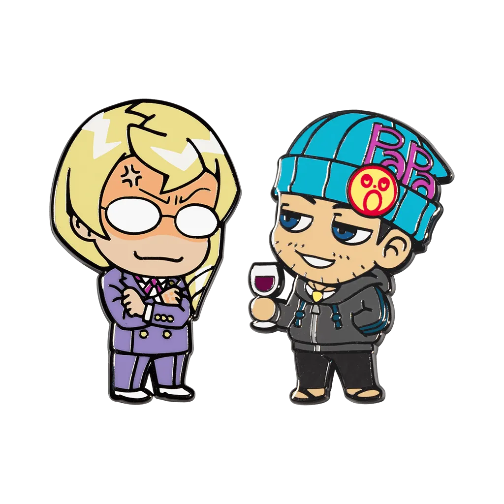 Fangamer Kristoph & Phoenix Pin-Set, 2 Anstecker