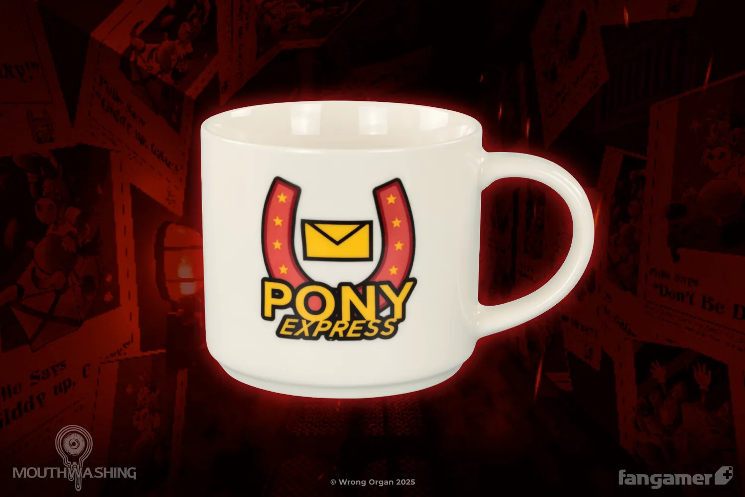 Fangamer Mouthwashing Pony Express Tasse 473 ml