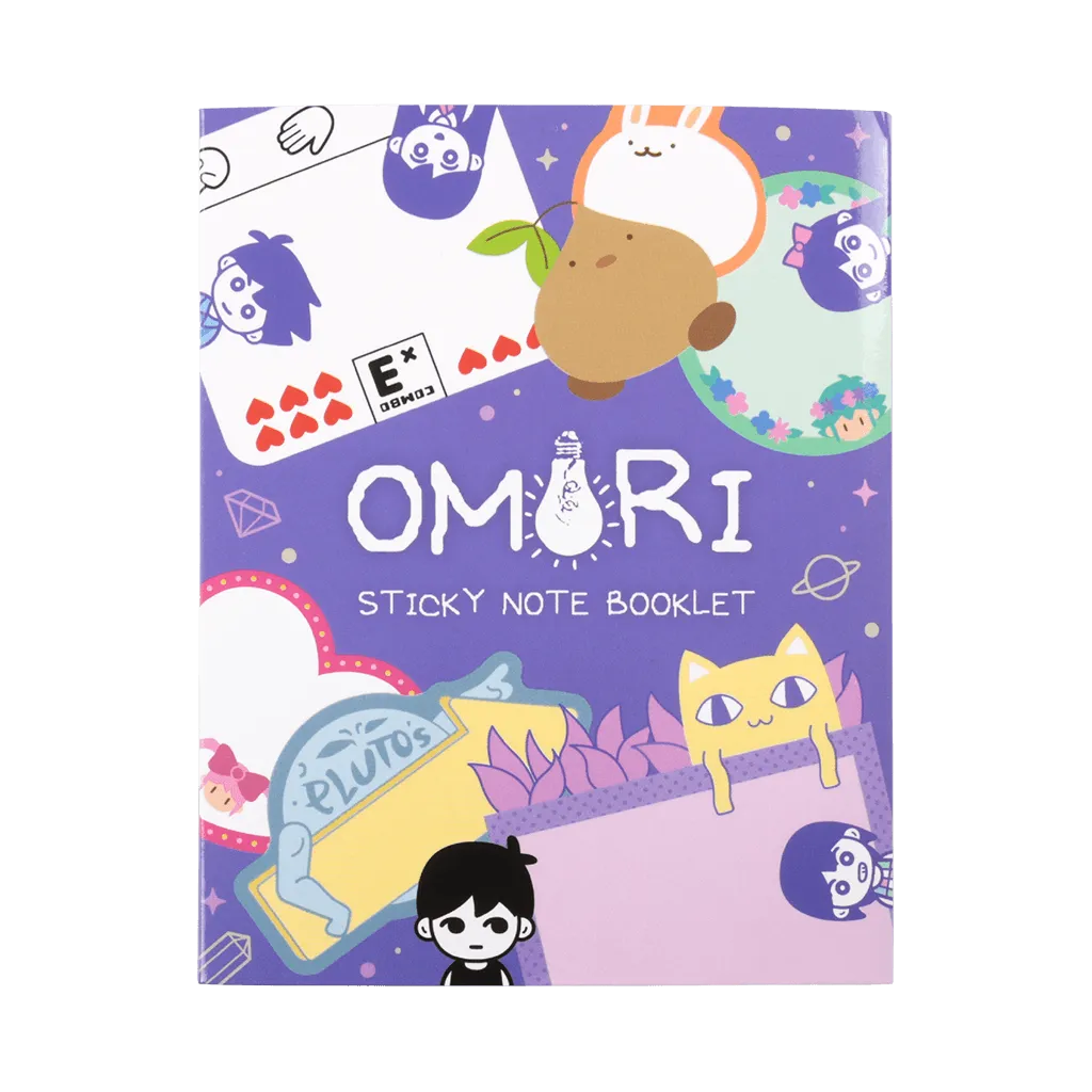Fangamer OMORI Sticky Note Booklet Haftnotizen 12 Motive