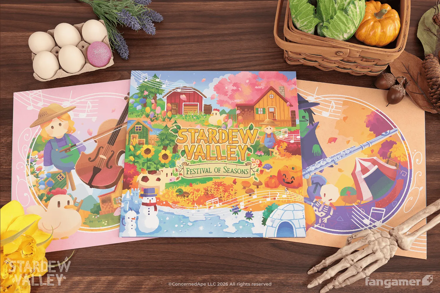 Fangamer Stardew Valley Festival of Seasons Vinyl 2LP