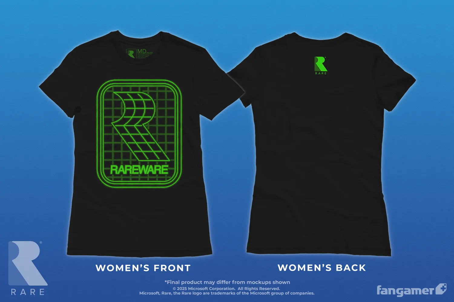 Fangamer Wireframe Retro Logo T-Shirt
