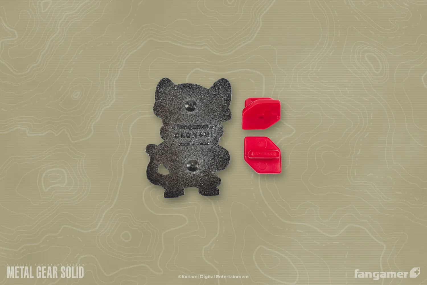 Fangamer Metal Gear Solid Rawrcelot Pin Anstecker