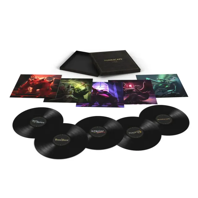 IGN Store Europe RuneScape 25 Years Soundtrack 5LP Vinyl Box