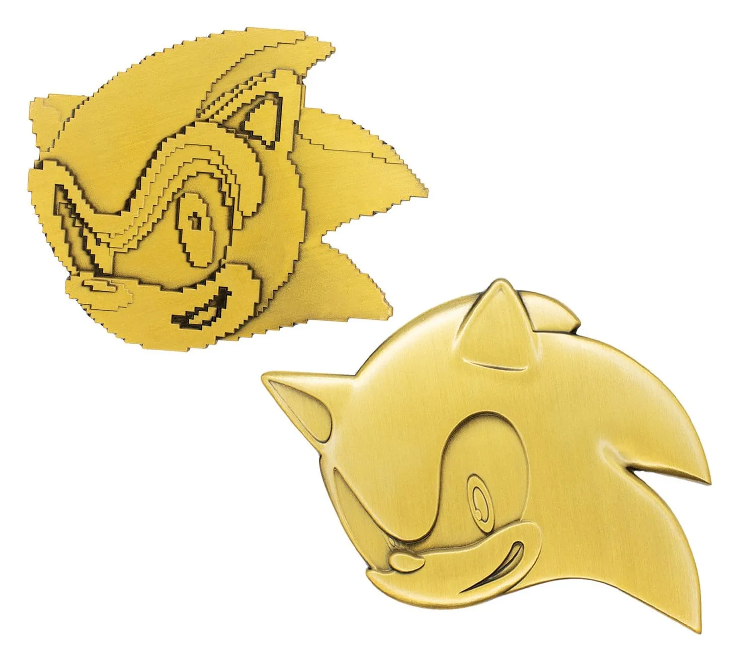IGN Store Sonic 35th Then & Now Medaillen Set Metall limitiert