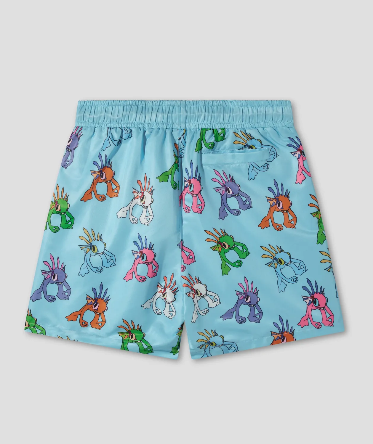 Team Liquid WoW Murloc Pool Shorts Blau Polyester