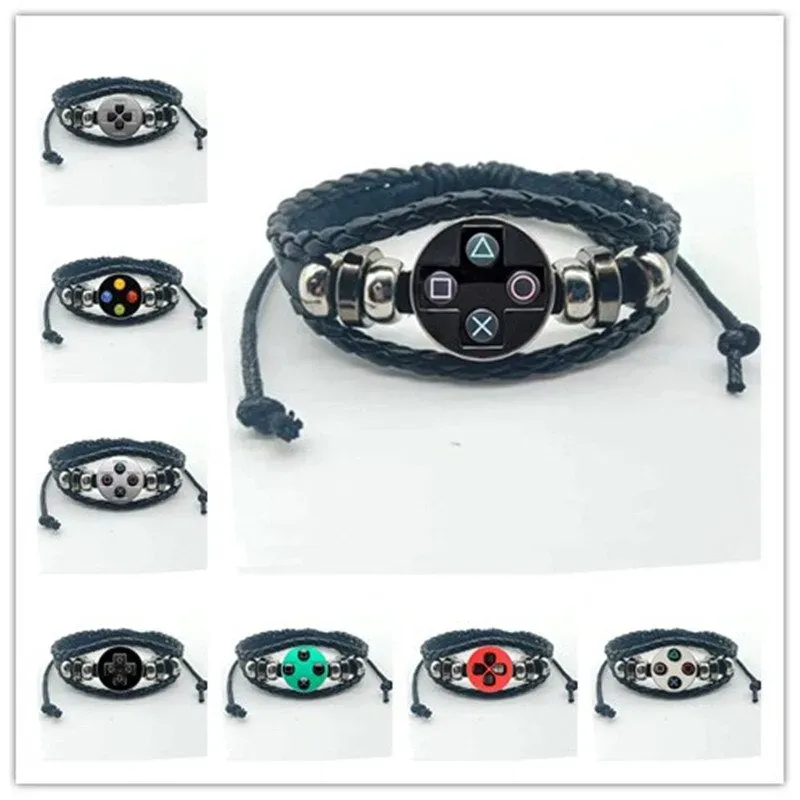 Final Boss Zocker Armband Kunstleder