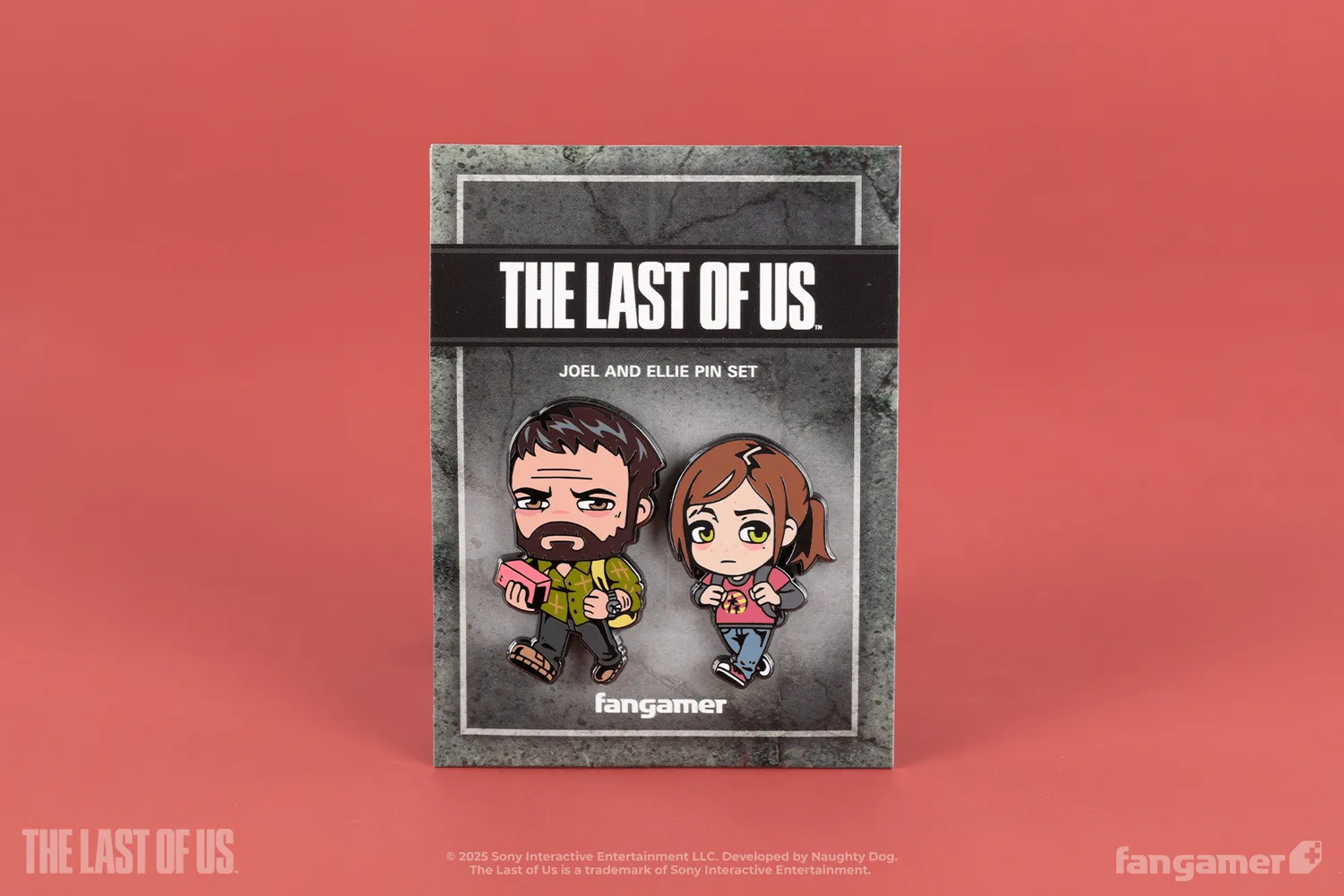 Fangamer Joel and Ellie Pin Set