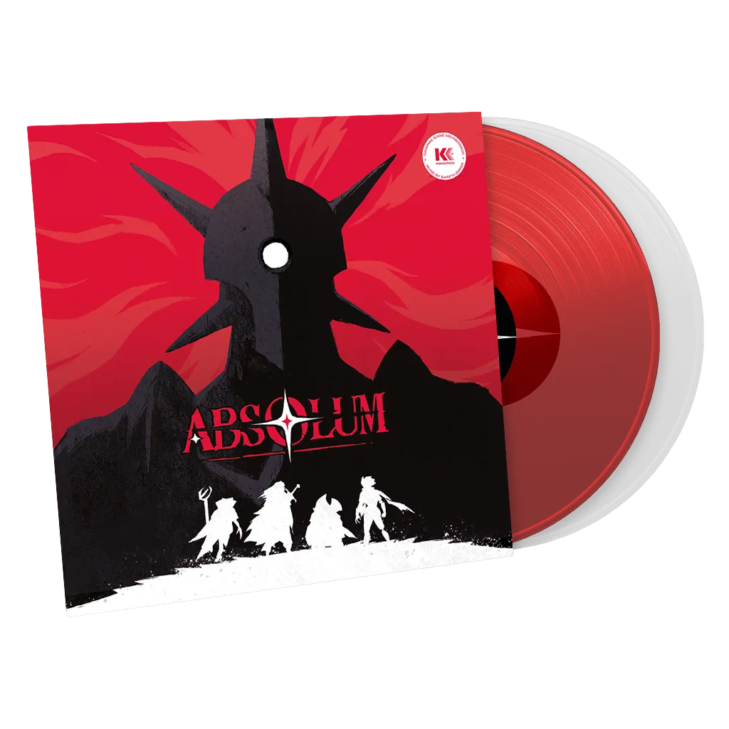 Fangamer Absolum Vinyl Soundtrack 2-LP Gatefold rot weiß