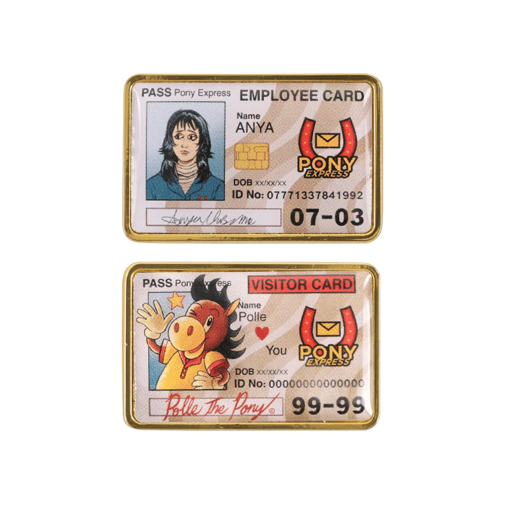 Fangamer Mouthwashing ID Card Pin Set Anstecker