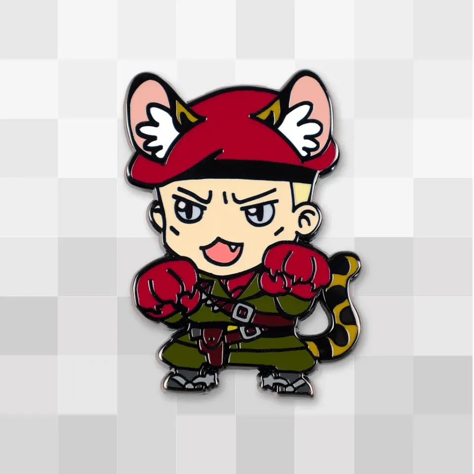 Fangamer Metal Gear Solid Rawrcelot Pin Anstecker