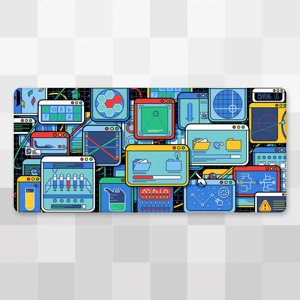 Fangamer Among Us Task Management Mauspad XXL