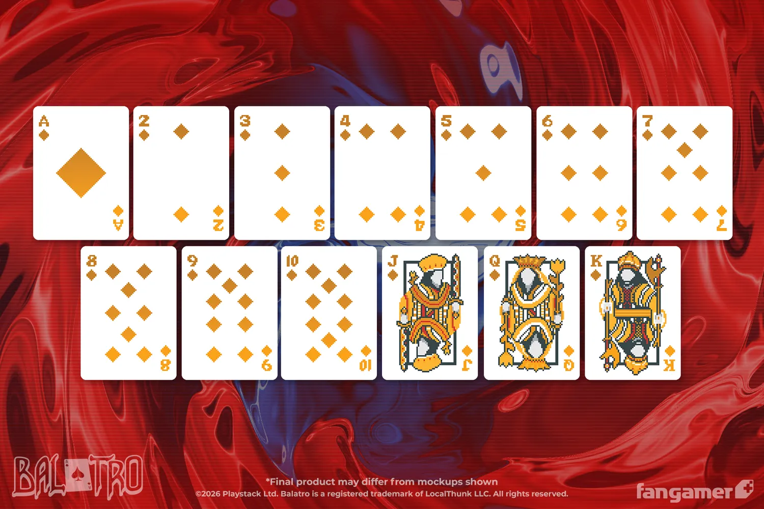 Fangamer Balatro Ghost Deck Spielkarten mit 4 Jokern