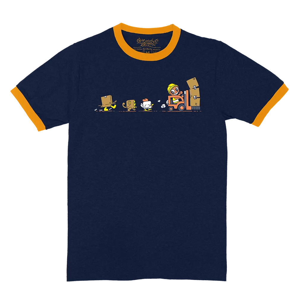 Fangamer Crashout Crew Forklift Frolic T-Shirt Baumwolle
