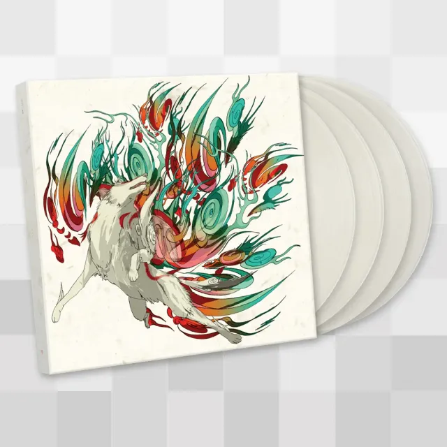 Fangamer Okami Vinyl-Soundtrack 4LP Box-Set clear