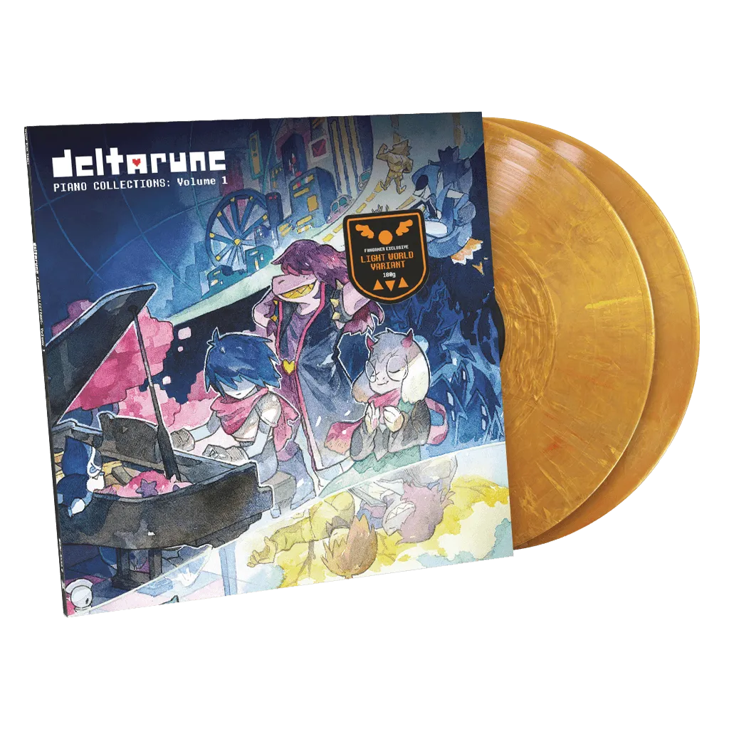 Fangamer DELTARUNE Piano Collections Volume 1 Vinyl Light World 2-LP