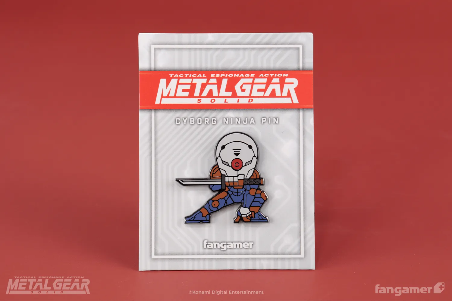 Fangamer Cyborg Ninja Metal Gear Solid Pin Hartemaille