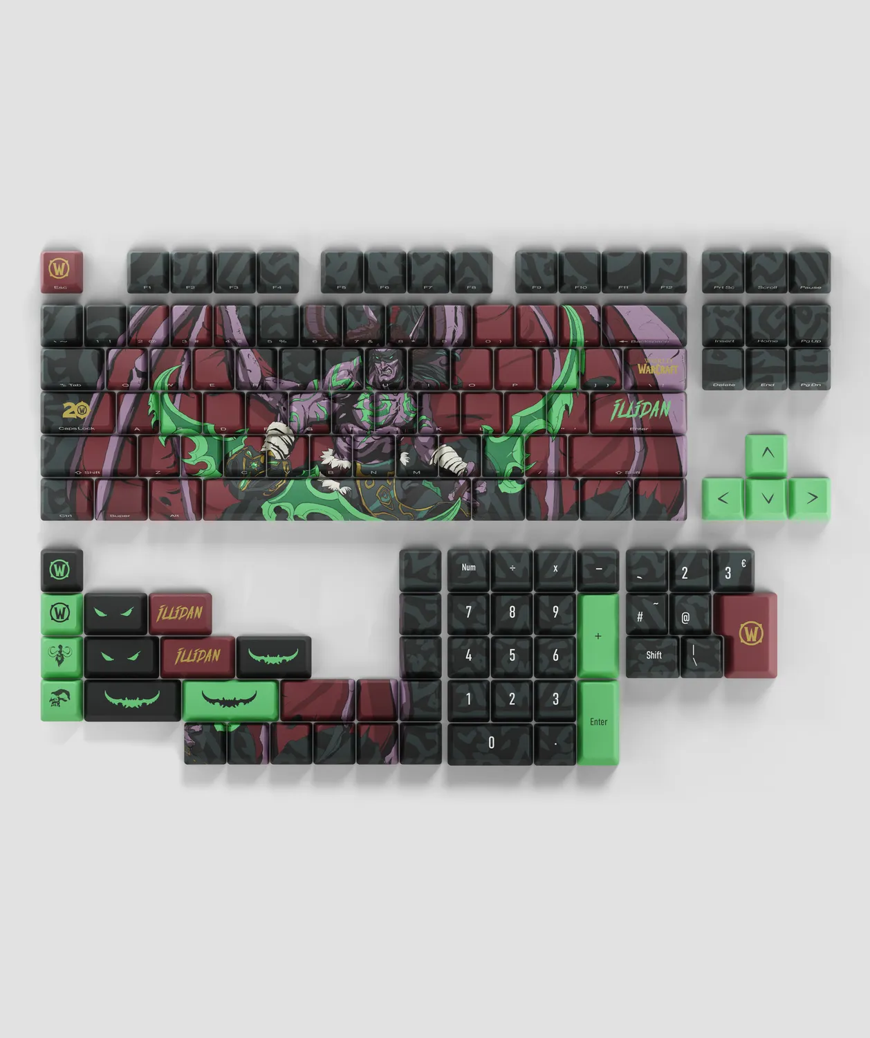 Team Liquid WoW Keycap Set