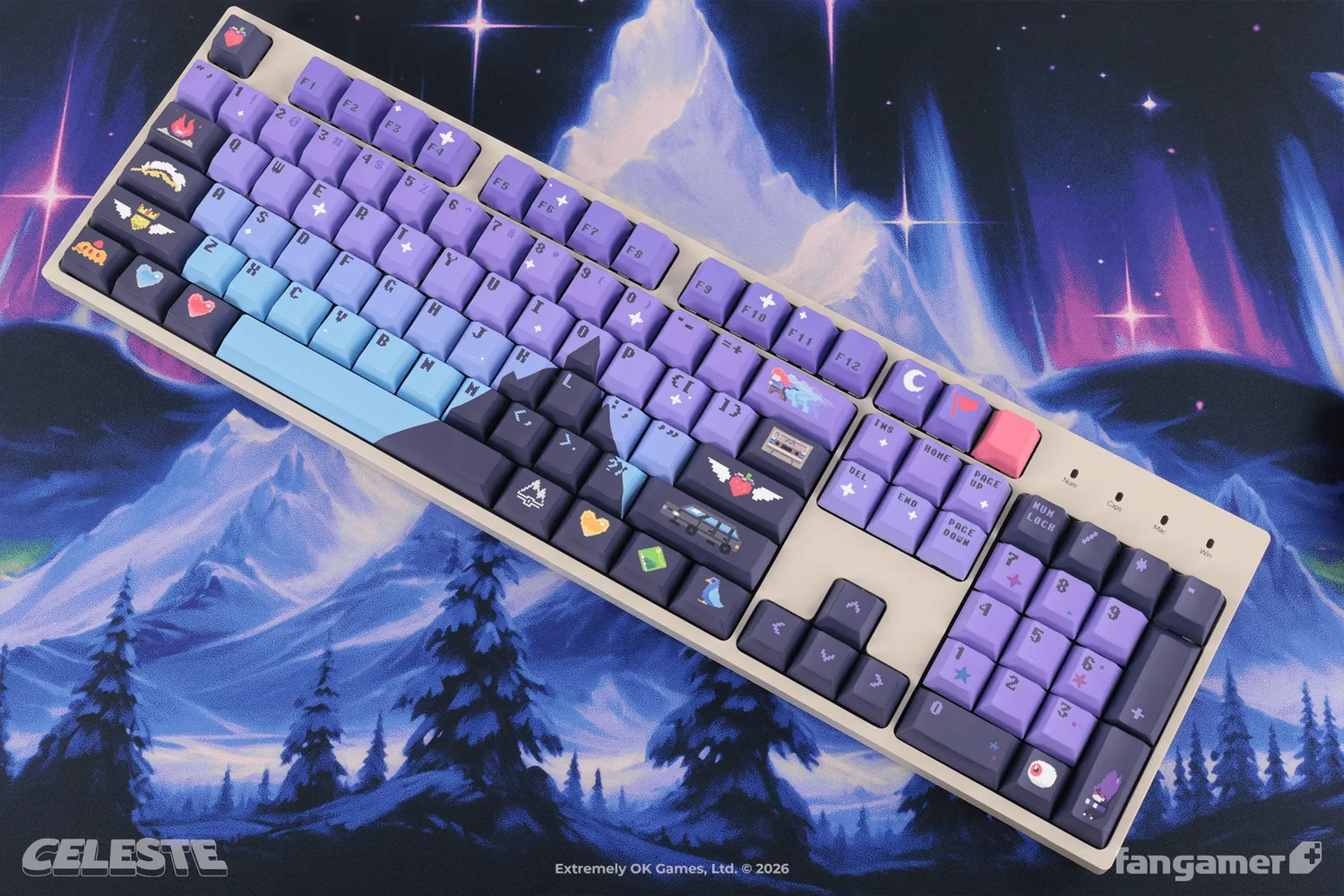 Fangamer Celeste Keycap Set Tastenkappen PBT