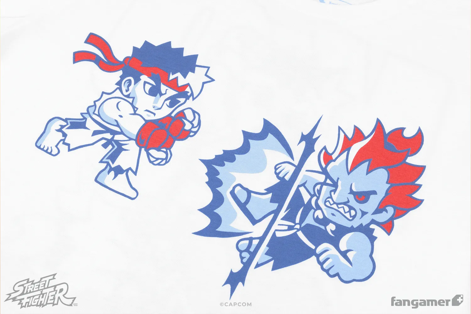Fangamer Street Fighter Final Strike T-Shirt Baumwolle