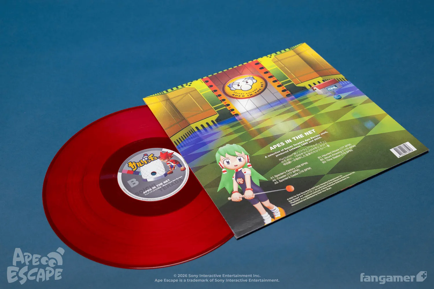 Fangamer Ape Escape Soichi Terada - Apes in the Net (2025 Edition) Vinyl