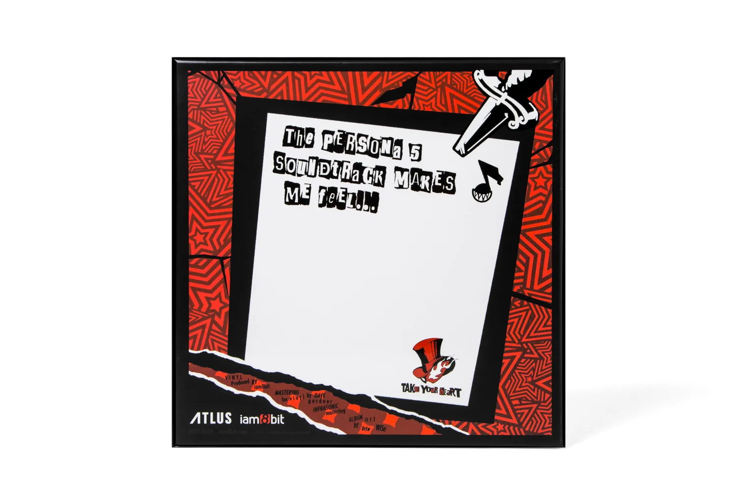 Persona 5 Essential Edition Soundtrack 4LP Vinyl Box farbig