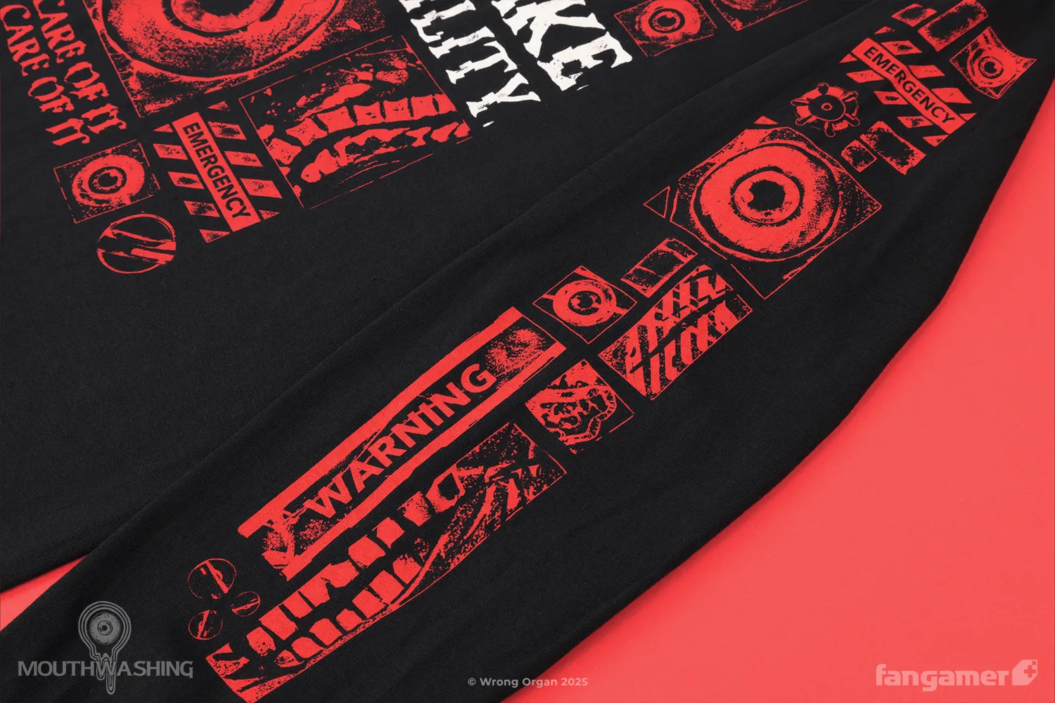 Fangamer MOUTHWASHING Take Responsibility Longsleeve Baumwolle