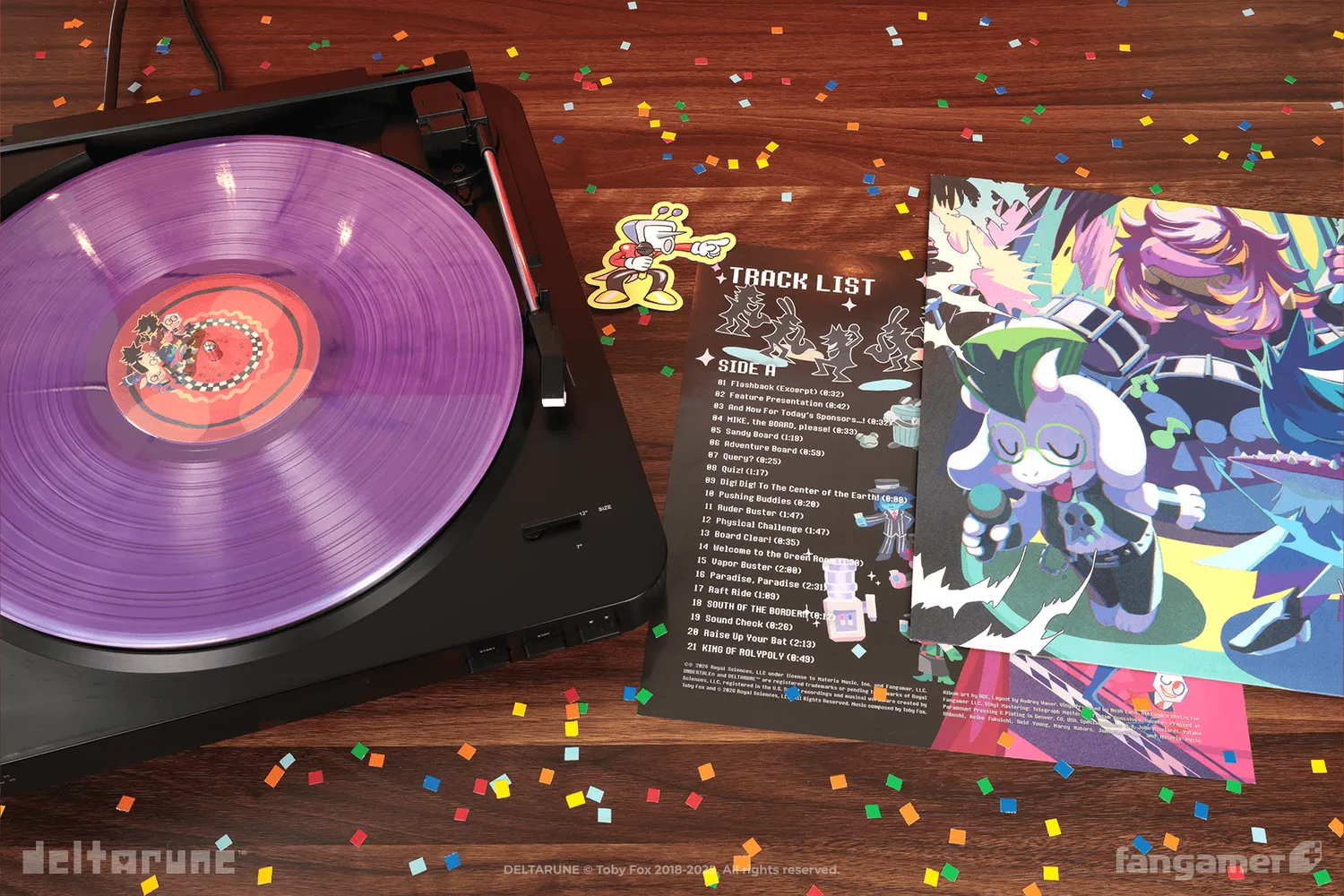 Fangamer DELTARUNE Chapter 3 Vinyl-Soundtrack