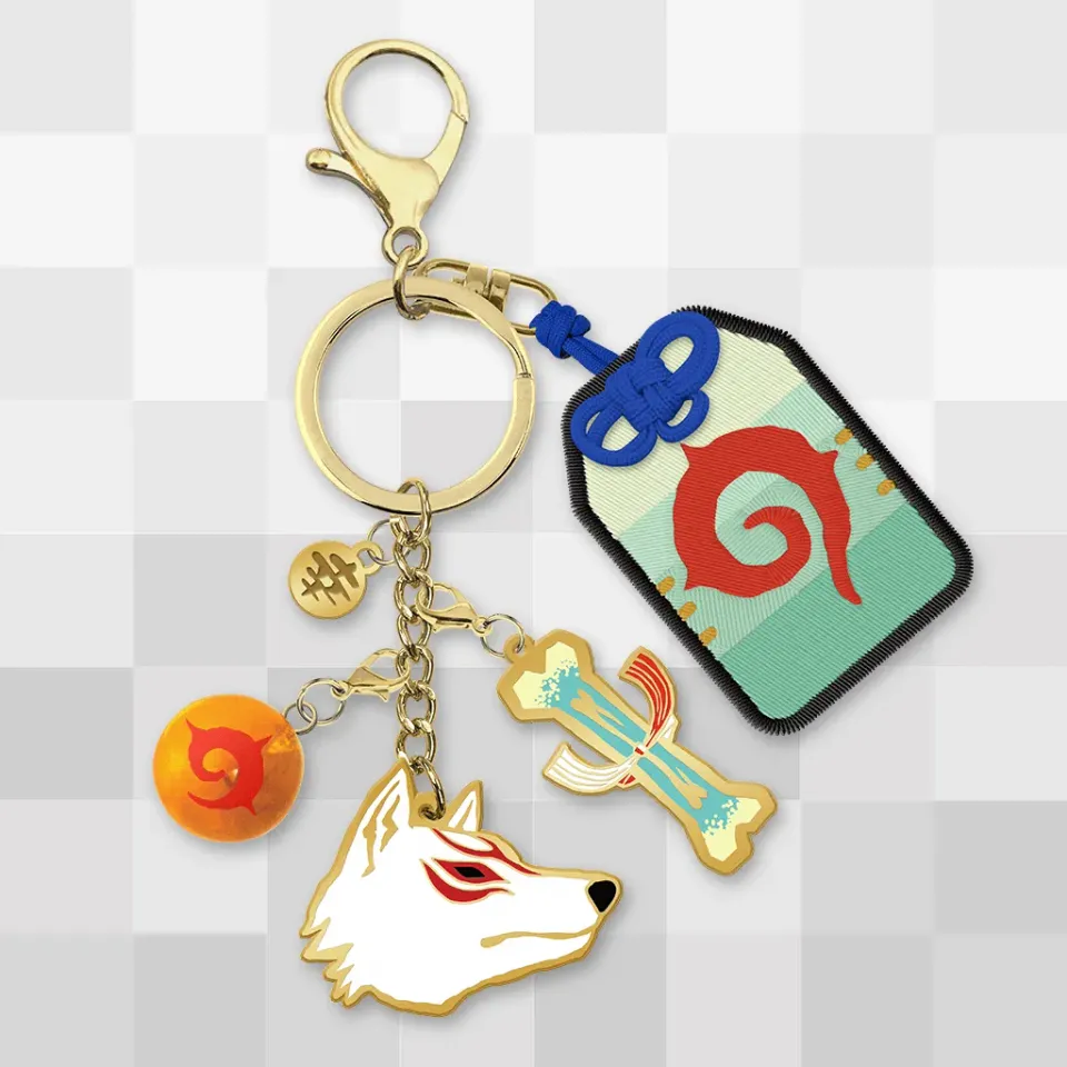Fangamer Okami Traveler's Charm Schlüsselanhänger Amaterasu