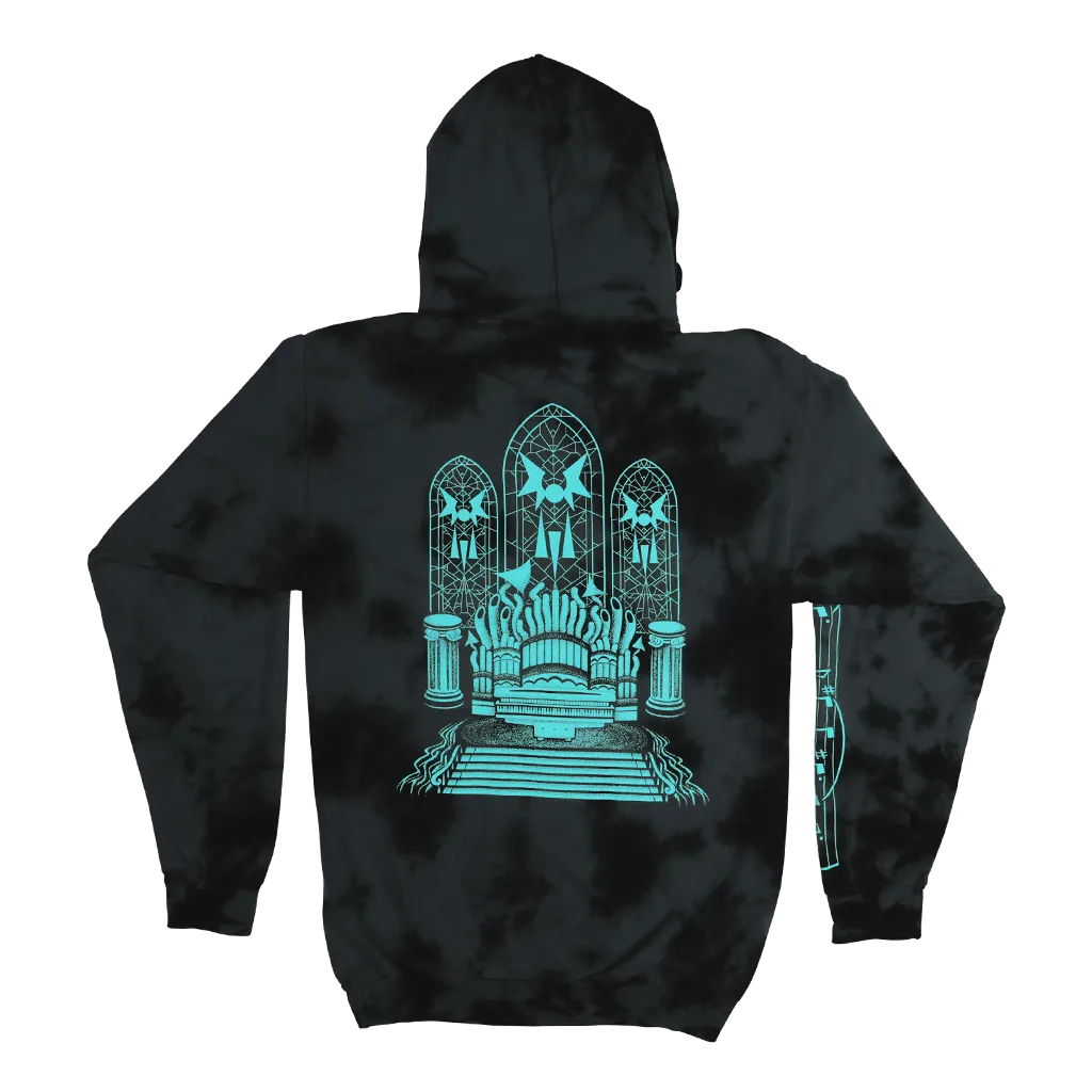 Fangamer Deltarune Glass Tapestry Pullover Hoodie offiziell lizenziert
