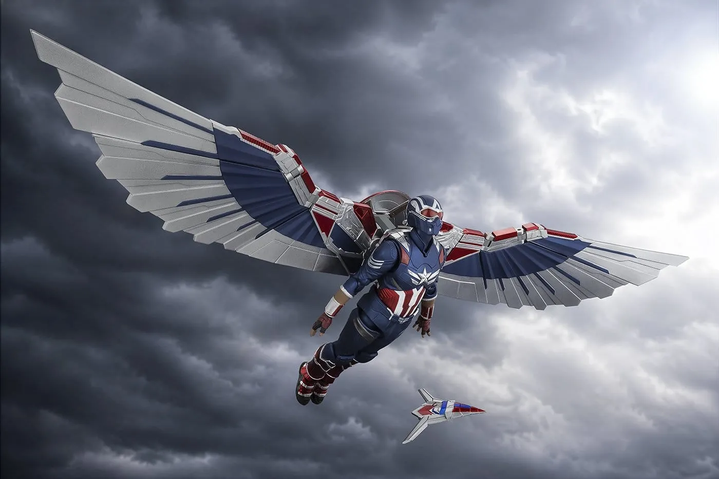 Marvel S.H.Figuarts Captain America Figur 16 cm