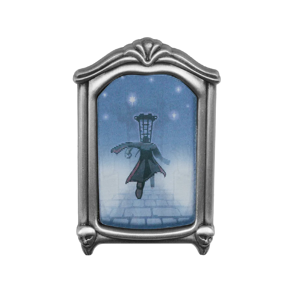Fangamer Bloodborne No One Can Catch Us Lenticular Pin Micolash 4,6cm