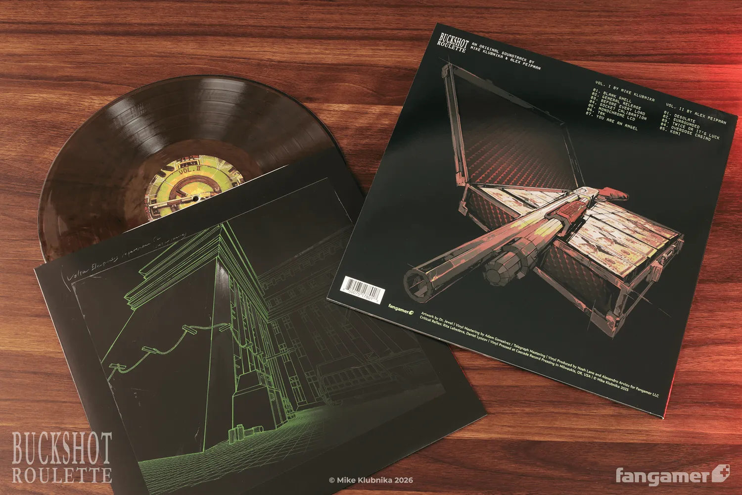 Fangamer Buckshot Roulette Vinyl Soundtrack Schallplatte