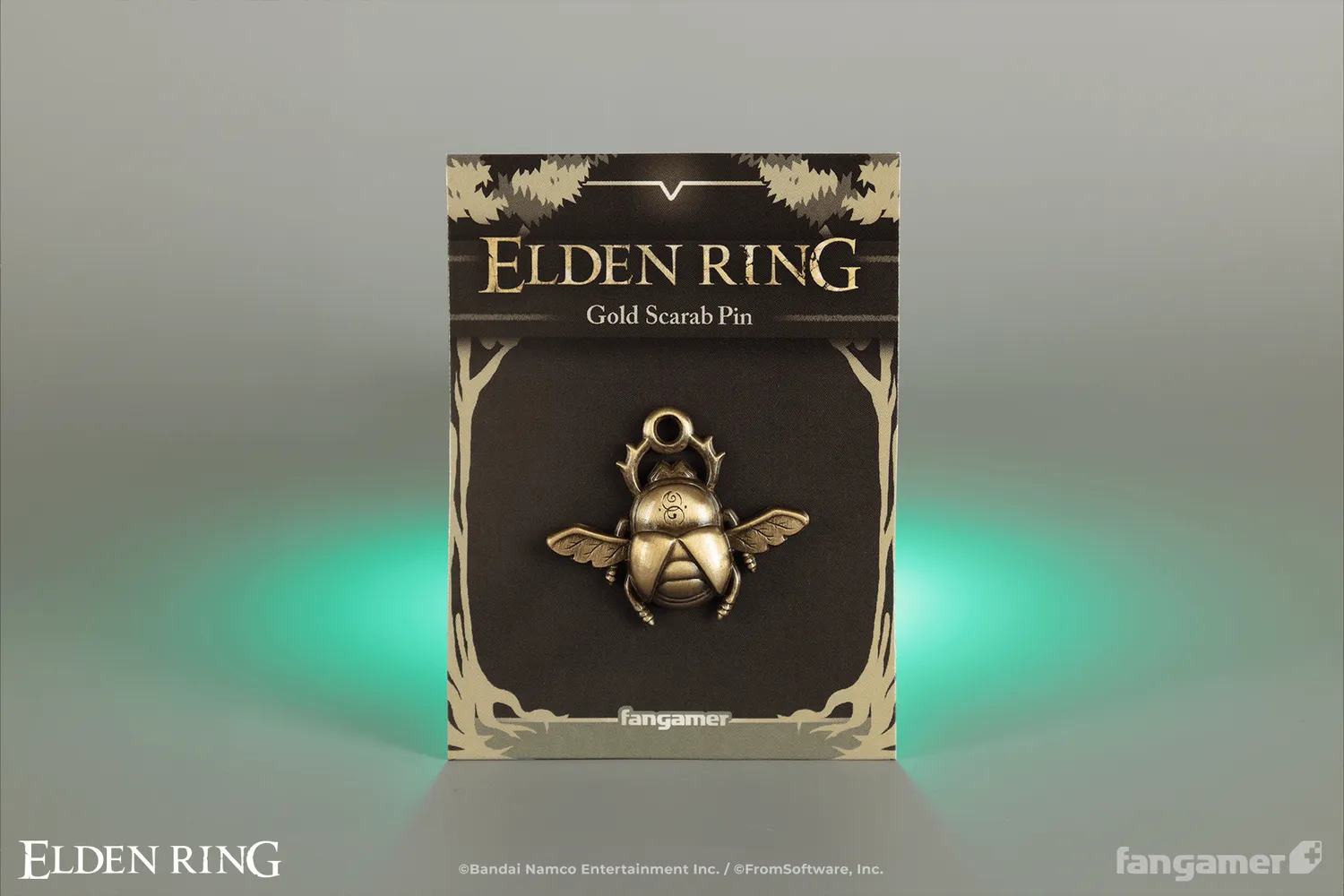 Fangamer Gold Scarab Pin Ansteckpin 3D-Design