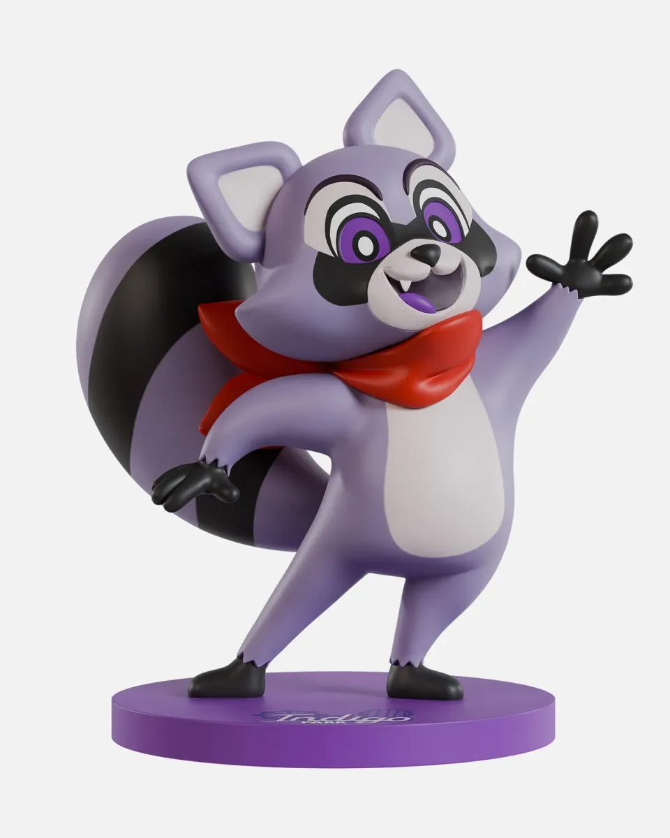 Indigo Park Rambley the Raccoon Vinylfigur 15cm