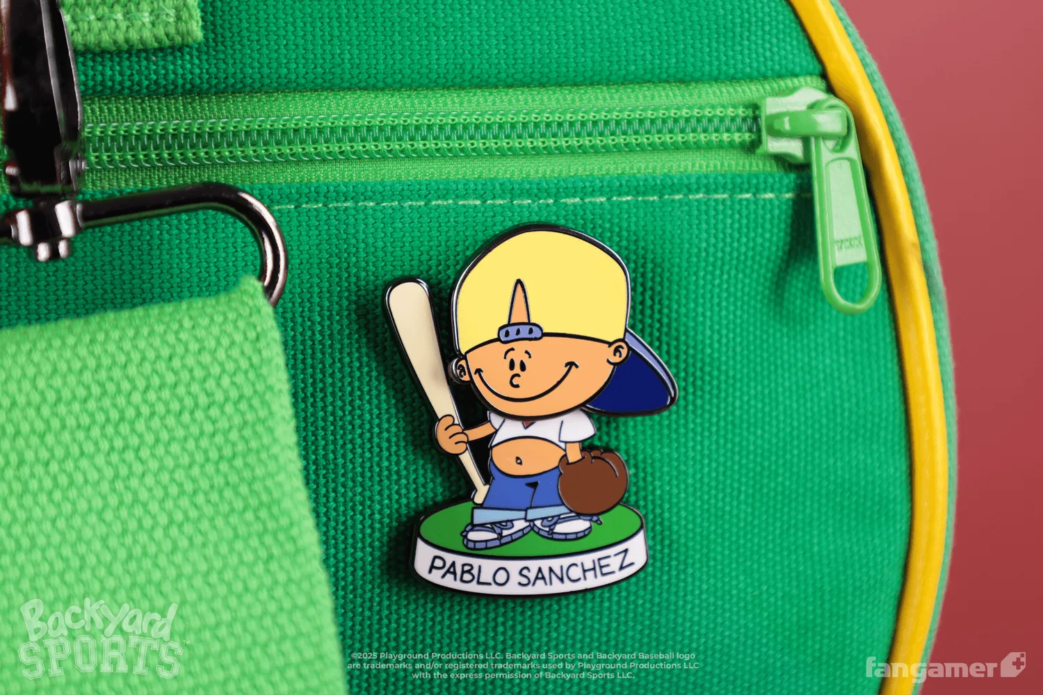 Fangamer Backyard Baseball Pablo Sanchez Anstecker 5 cm