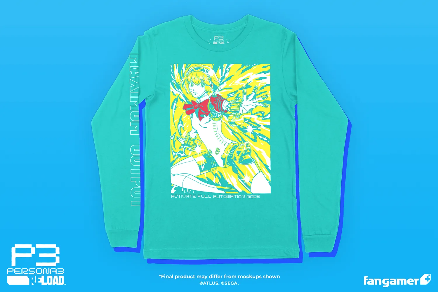 Fangamer Persona 3 Reload Armed Angel Langarmshirt aus Baumwolle