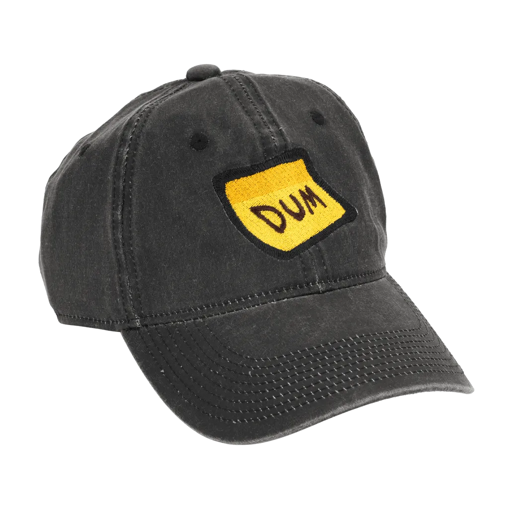 Fangamer Among Us DUM Cap Cap washed Black Stickerei