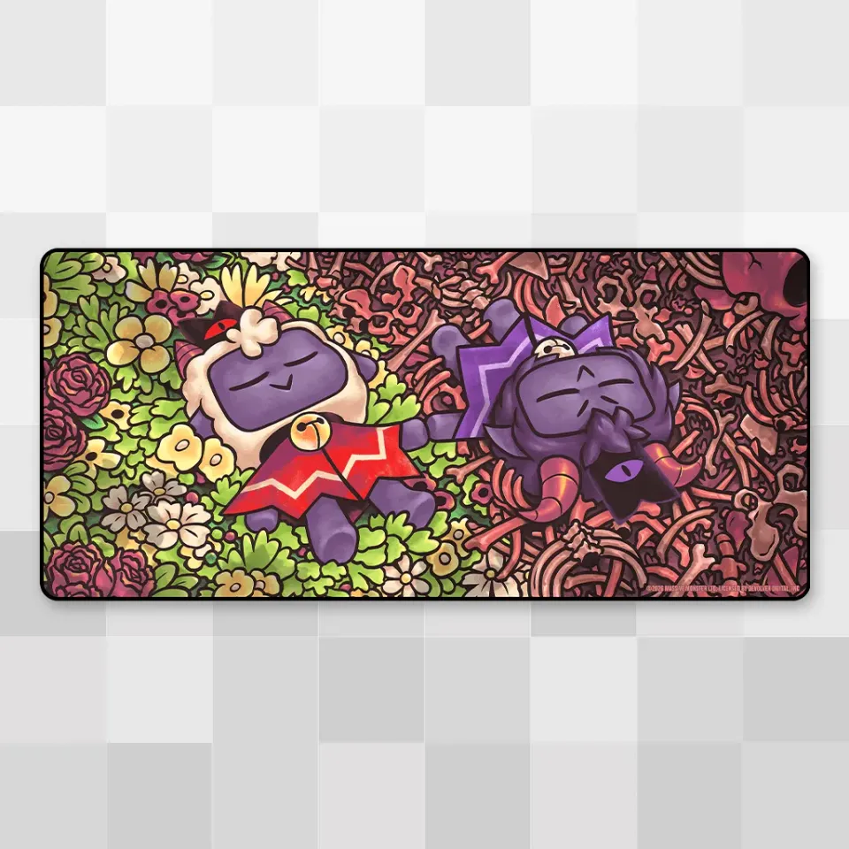 Fangamer Cult of the Lamb Friends That Slay Together Desk Mat