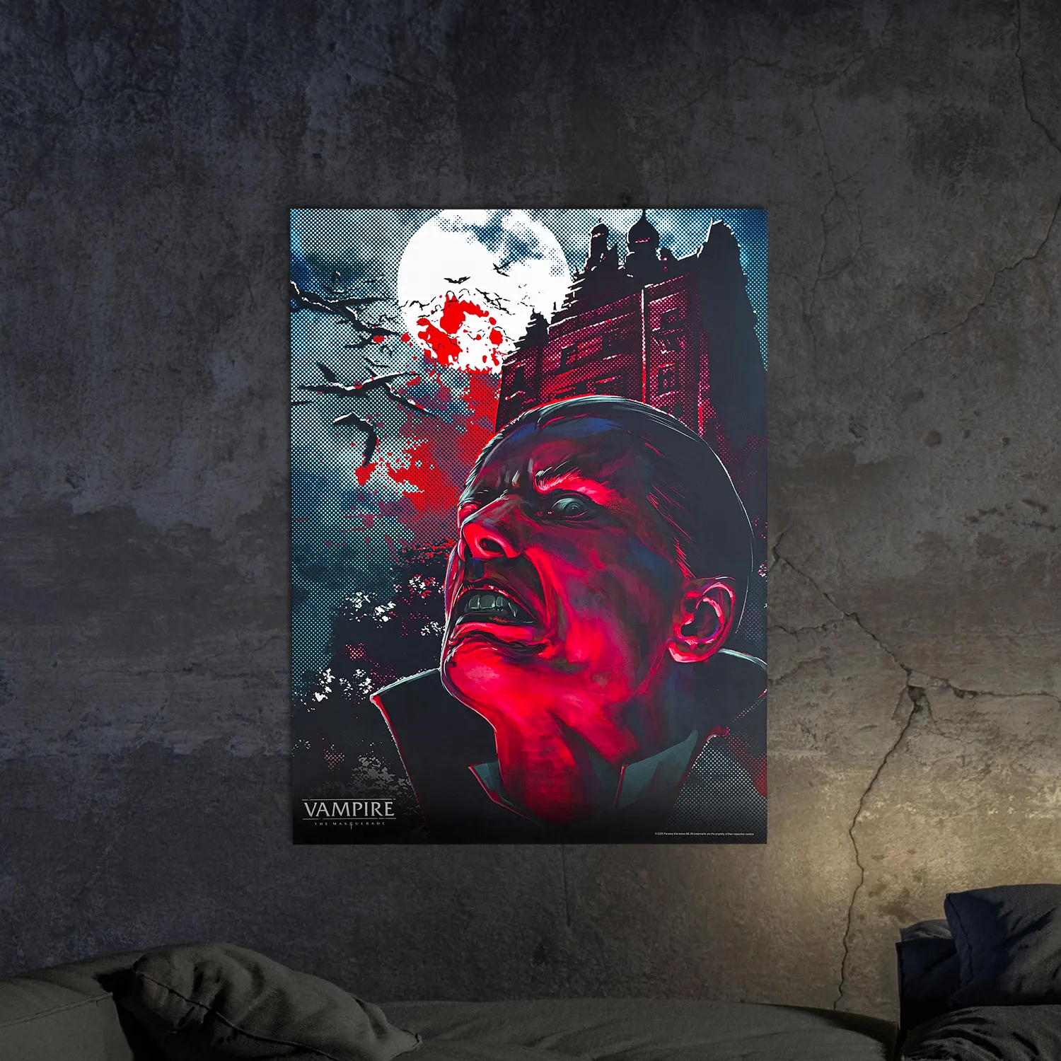 White Wolf Vampire: The Masquerade Poster