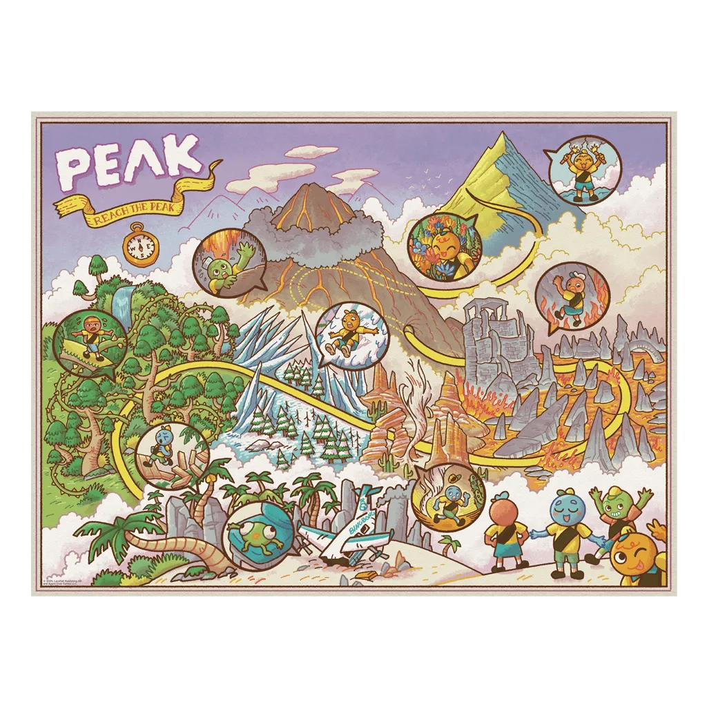 Fangamer Reach the PEAK Poster