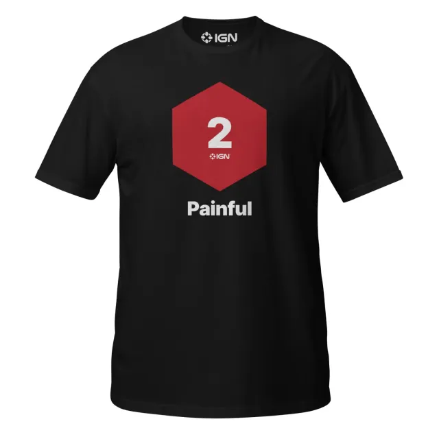 IGN Review 2 Painful T-Shirt Baumwolle offiziell lizenziert