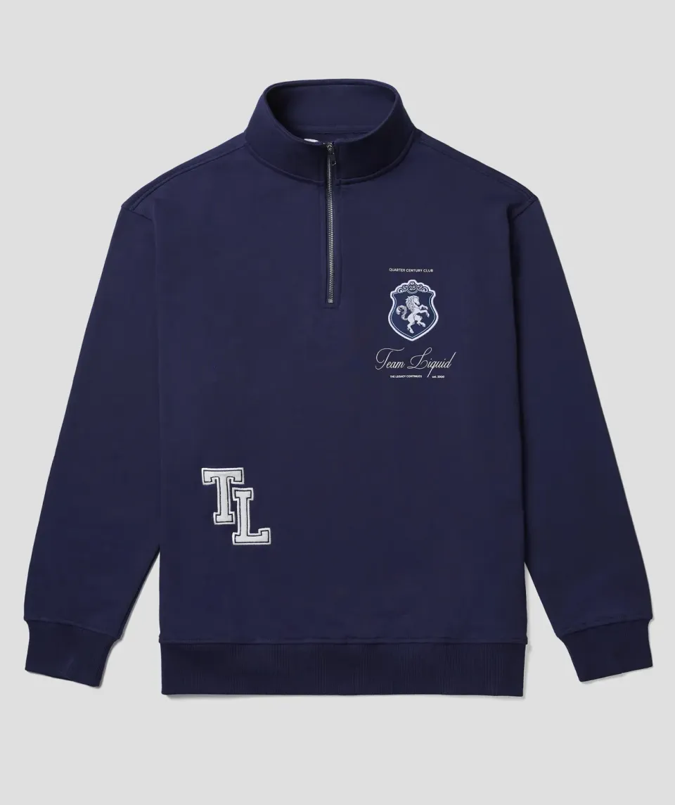 Team Liquid Quarter Century Half Zip Sweatshirt