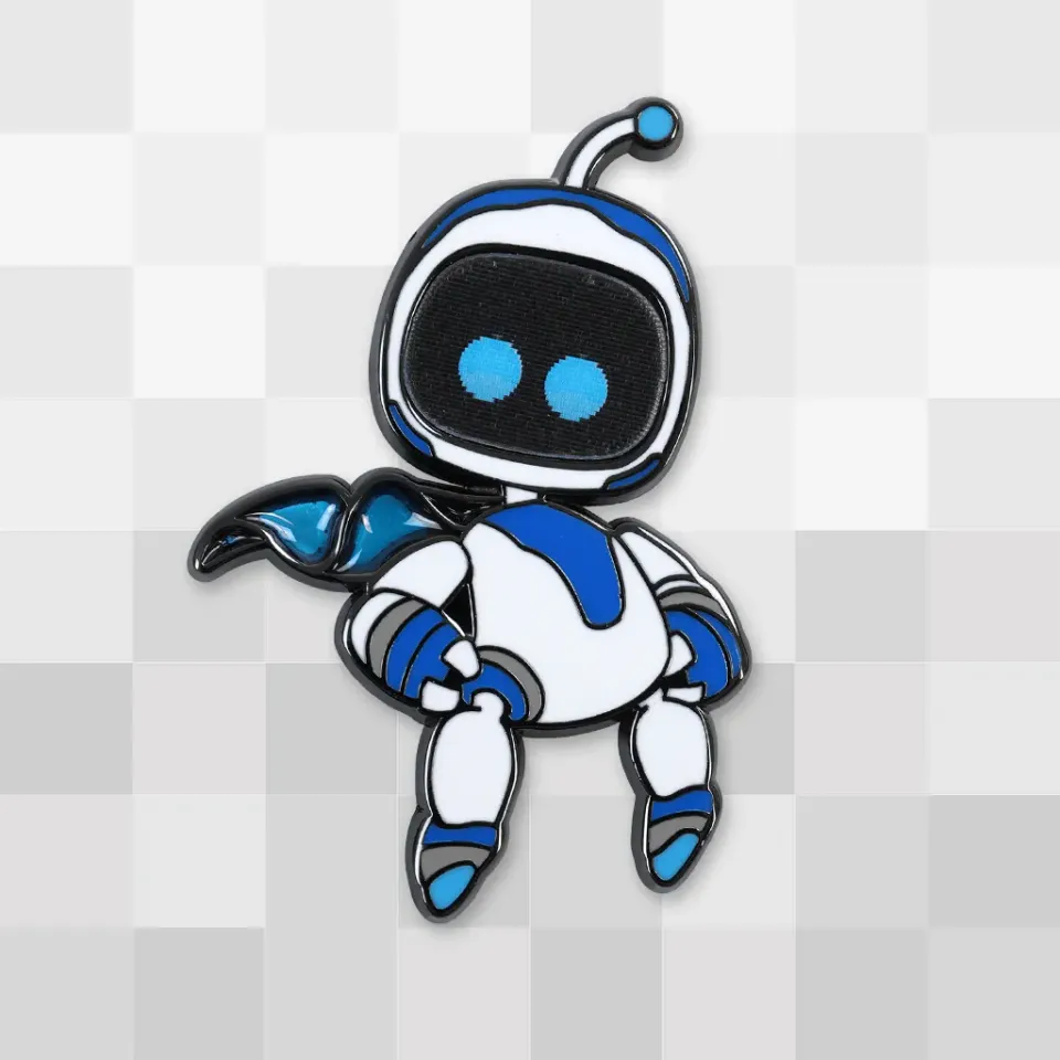 Fangamer ASTRO BOT Lenticular Pin Anstecker Linsen-Effekt