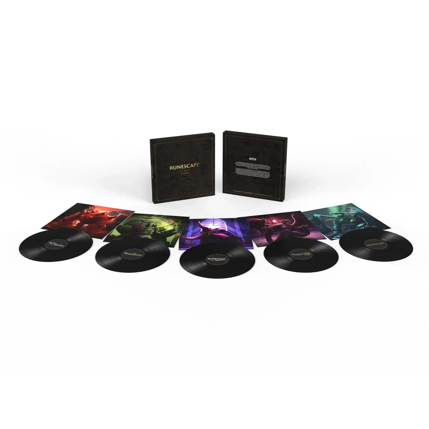 IGN Store Europe RuneScape 25 Years Soundtrack 5LP Vinyl Box